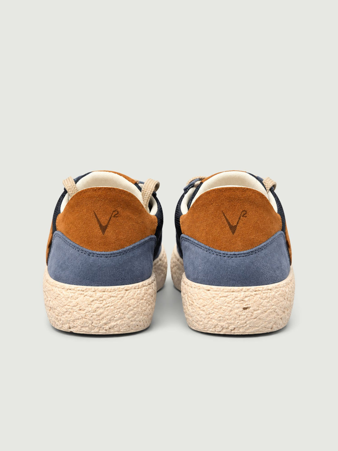 Sneaker in camoscio azzurro con inserti in tessuto tecnico SNKTEK CU V2 