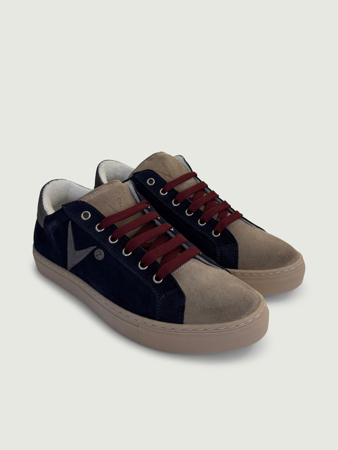 Sneaker Olympic in camoscio blu SNKV2 BL V2 