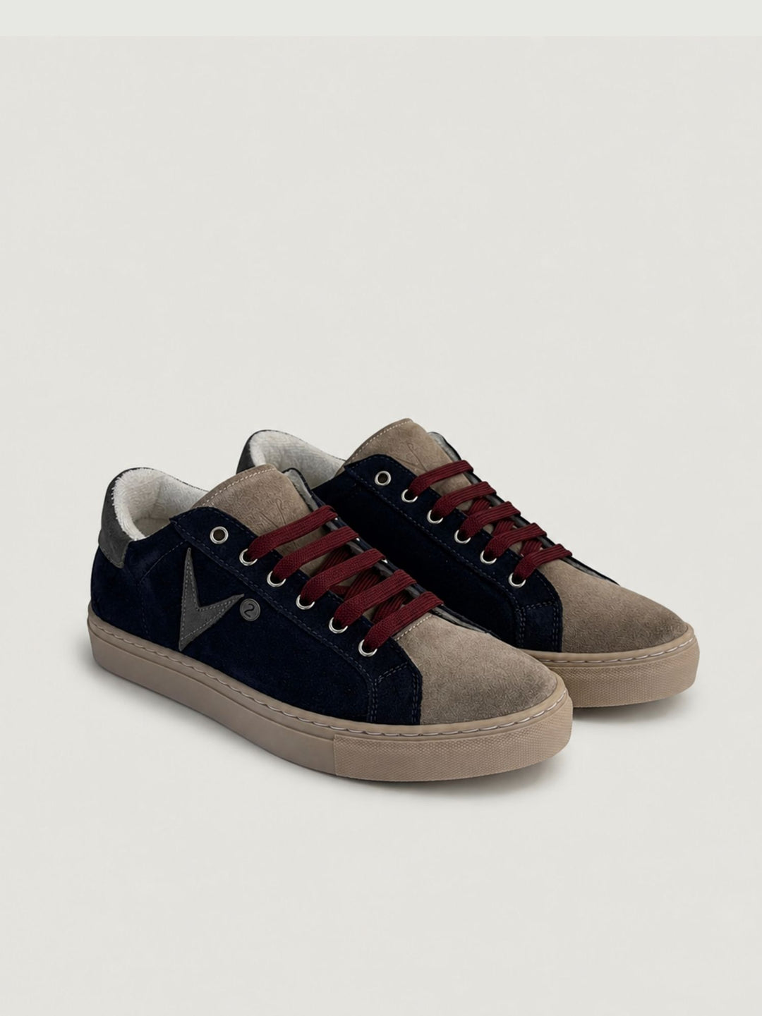 Sneaker Olympic in camoscio blu SNKV2 BL V2 