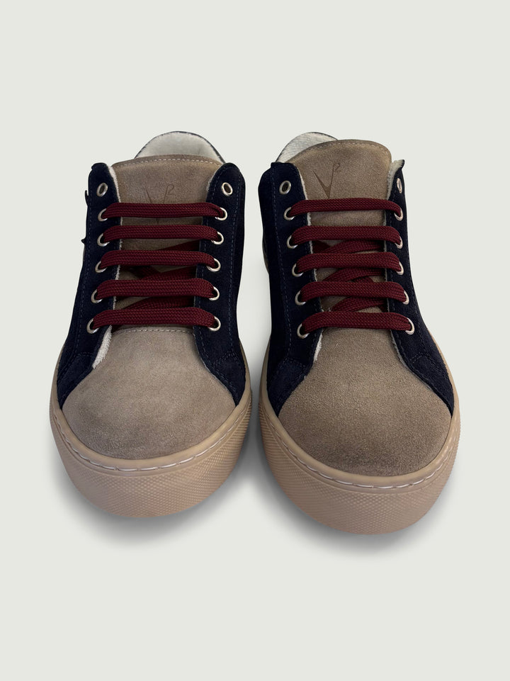 Sneaker Olympic in camoscio blu SNKV2 BL V2 