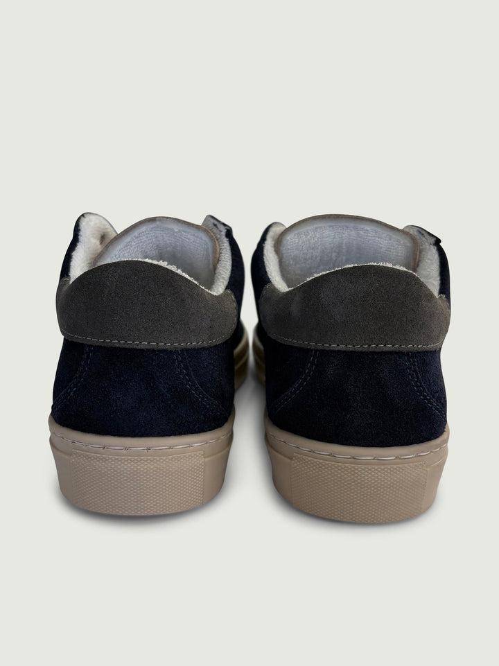 Sneaker Olympic in camoscio blu SNKV2 BL V2 