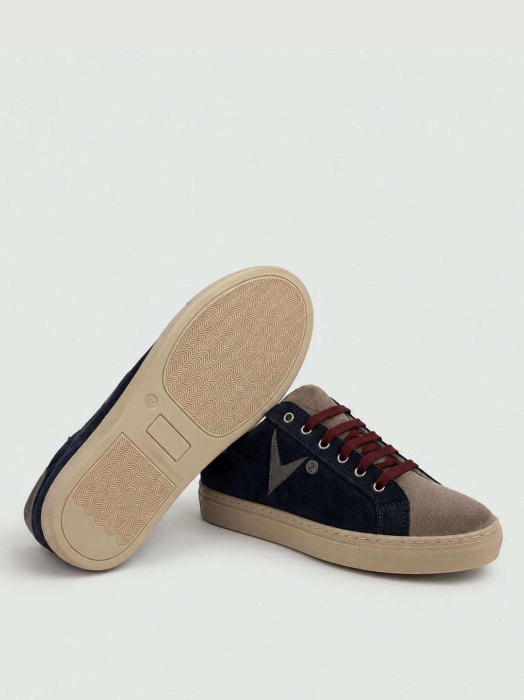 Sneaker Olympic in camoscio blu SNKV2 BL V2 