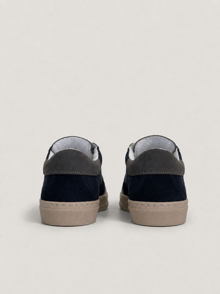 Sneaker Olympic in camoscio blu SNKV2 BL V2 
