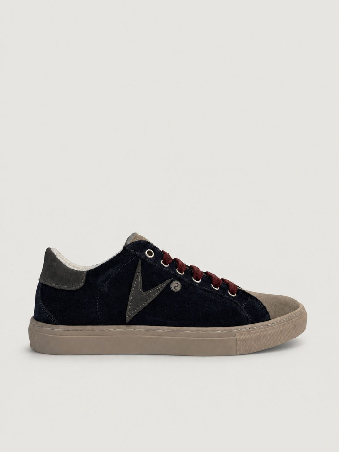 Sneaker Olympic in camoscio blu SNKV2 BL V2 