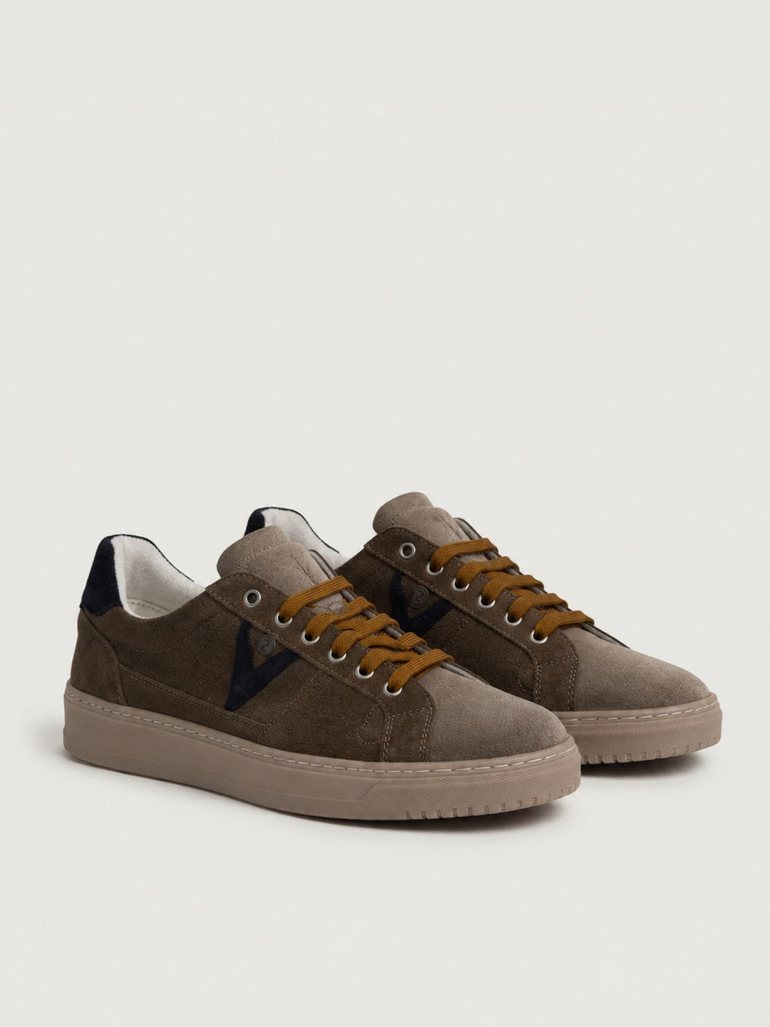 Sneaker Olympic in camoscio tortora SNKV2 TO V2 