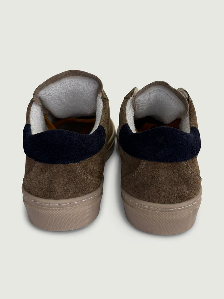 Sneaker Olympic in camoscio tortora SNKV2 TO V2 