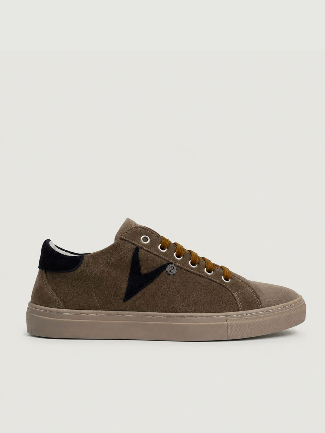 Sneaker Olympic in camoscio tortora SNKV2 TO V2 