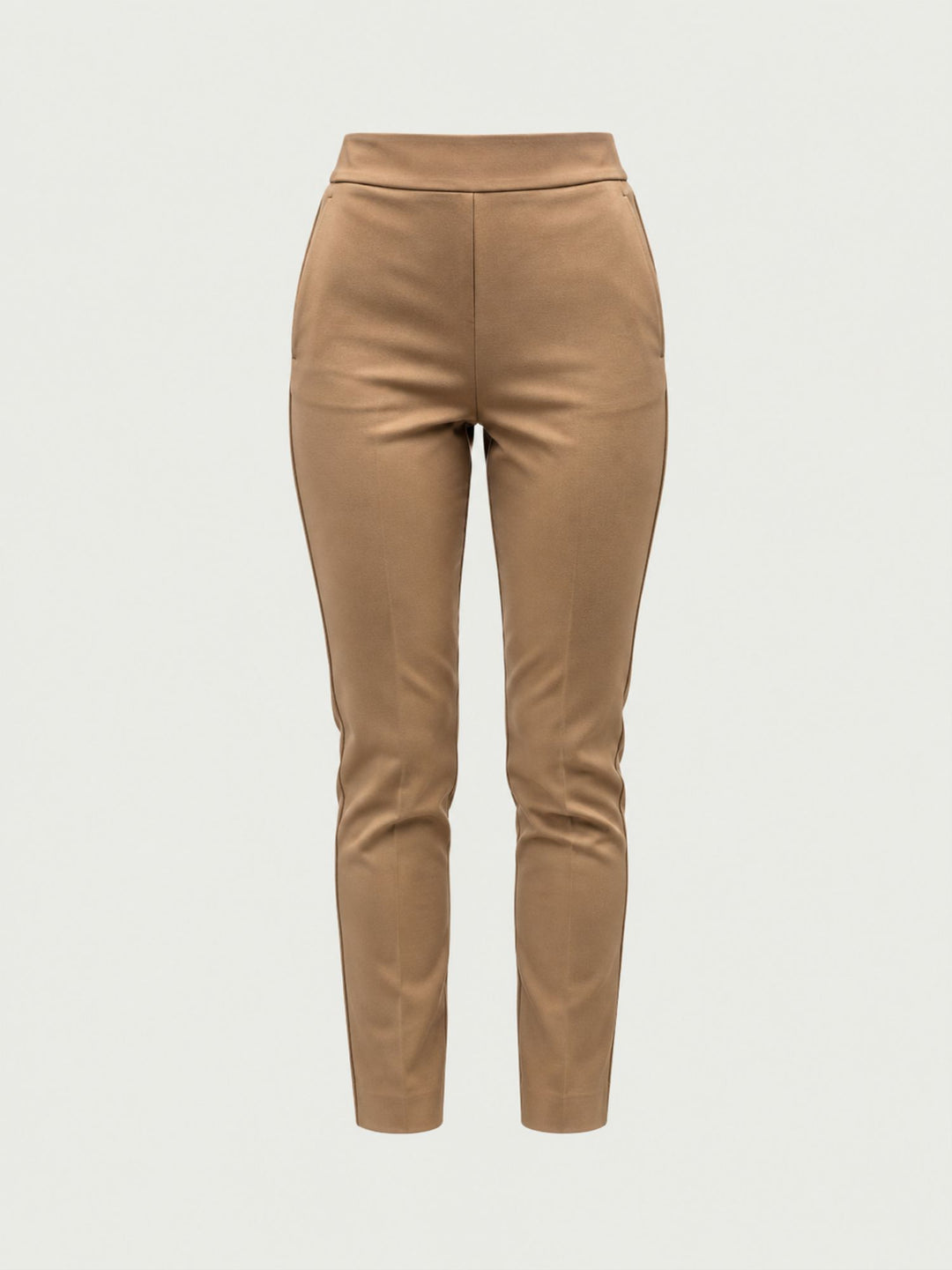 Pantalone a sigaretta stretch nocciola ALLORO/112 NOCCIOLA ANDREA MORANDO 