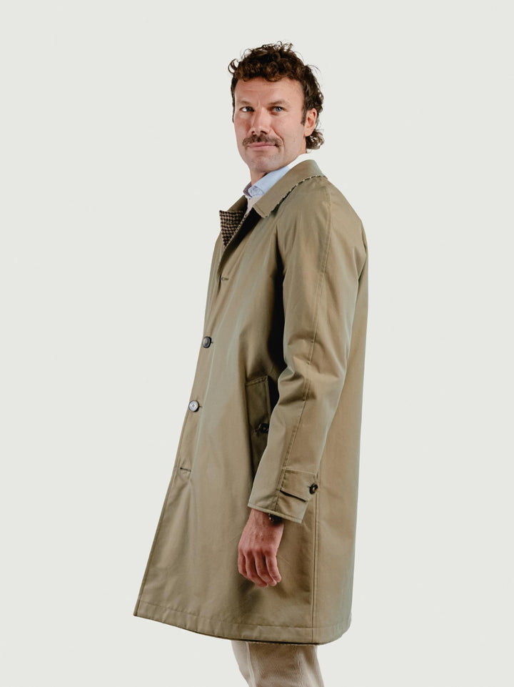 IMPERMEABILE DEAN REVERSIBILE CON INTERNO IN LANA