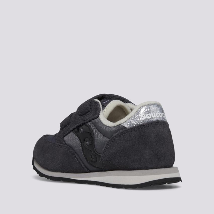 JAZZ ORIGINAL SAUCONY Grey/Silver Glitter BEBÈ