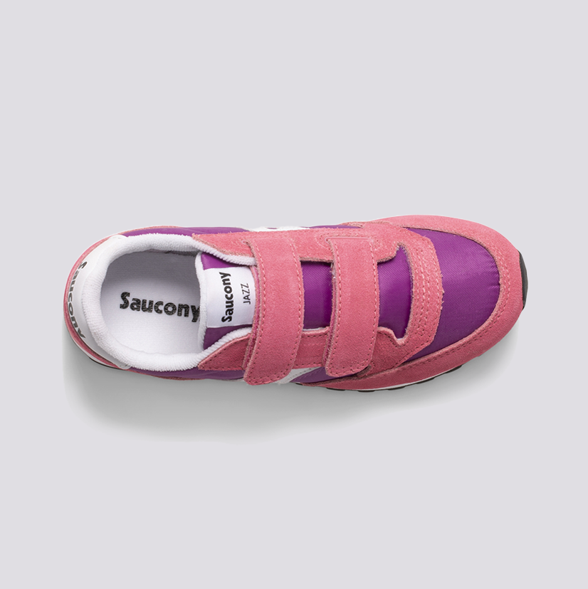 JAZZ ORIGINAL SAUCONY PINK PURPLE BAMBINA