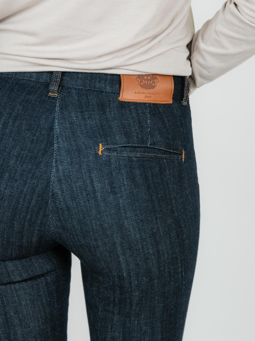 JEANS A ZAMPA in DENIM SCURO SLIM FIT