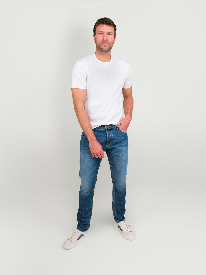 JEANS BARNEY REGULAR FIT LAVAGGIO MEDIO