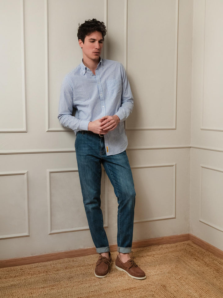 JEANS CON TASCHE AMERICANE