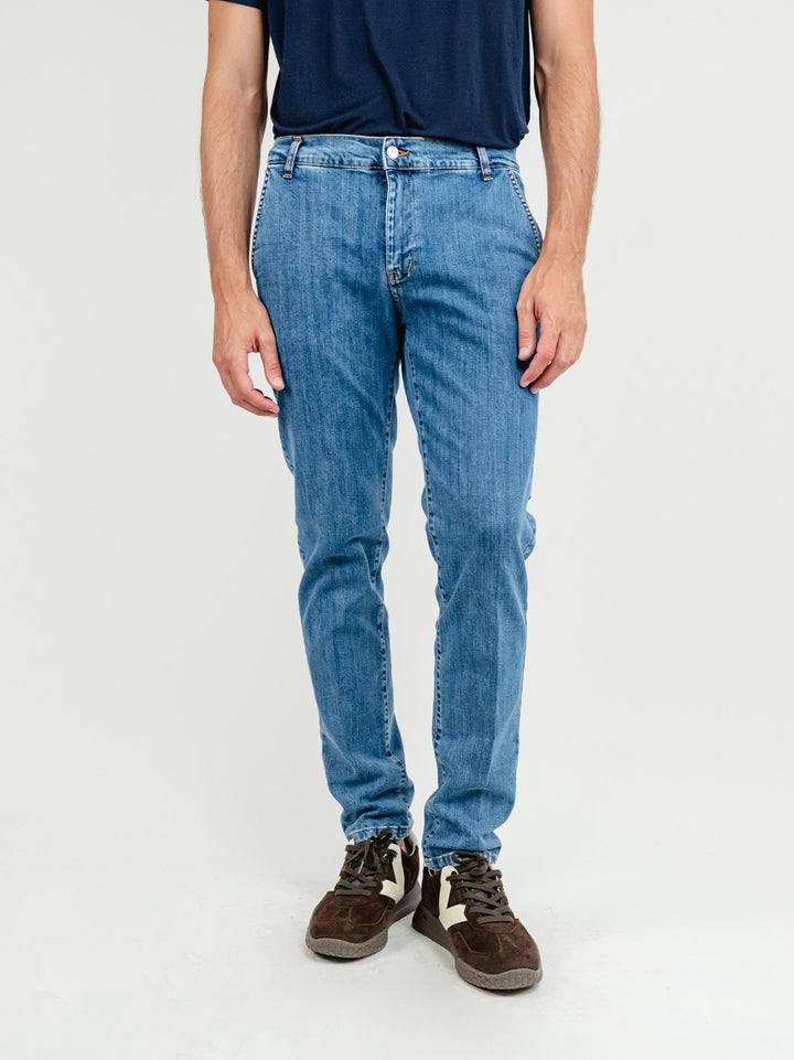 JEANS CON TASCHE AMERICANE