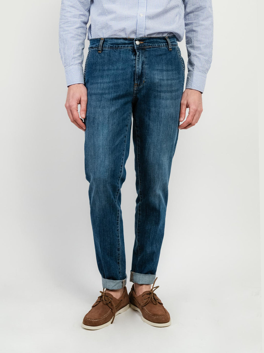 JEANS CON TASCHE AMERICANE