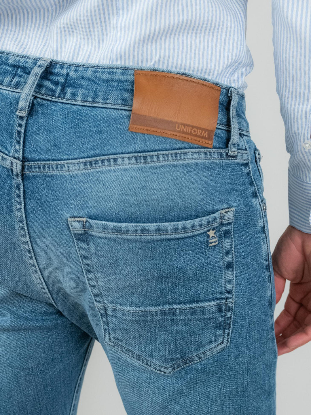 JEANS IBANEZ SLIM FIT DENIM CHIARO