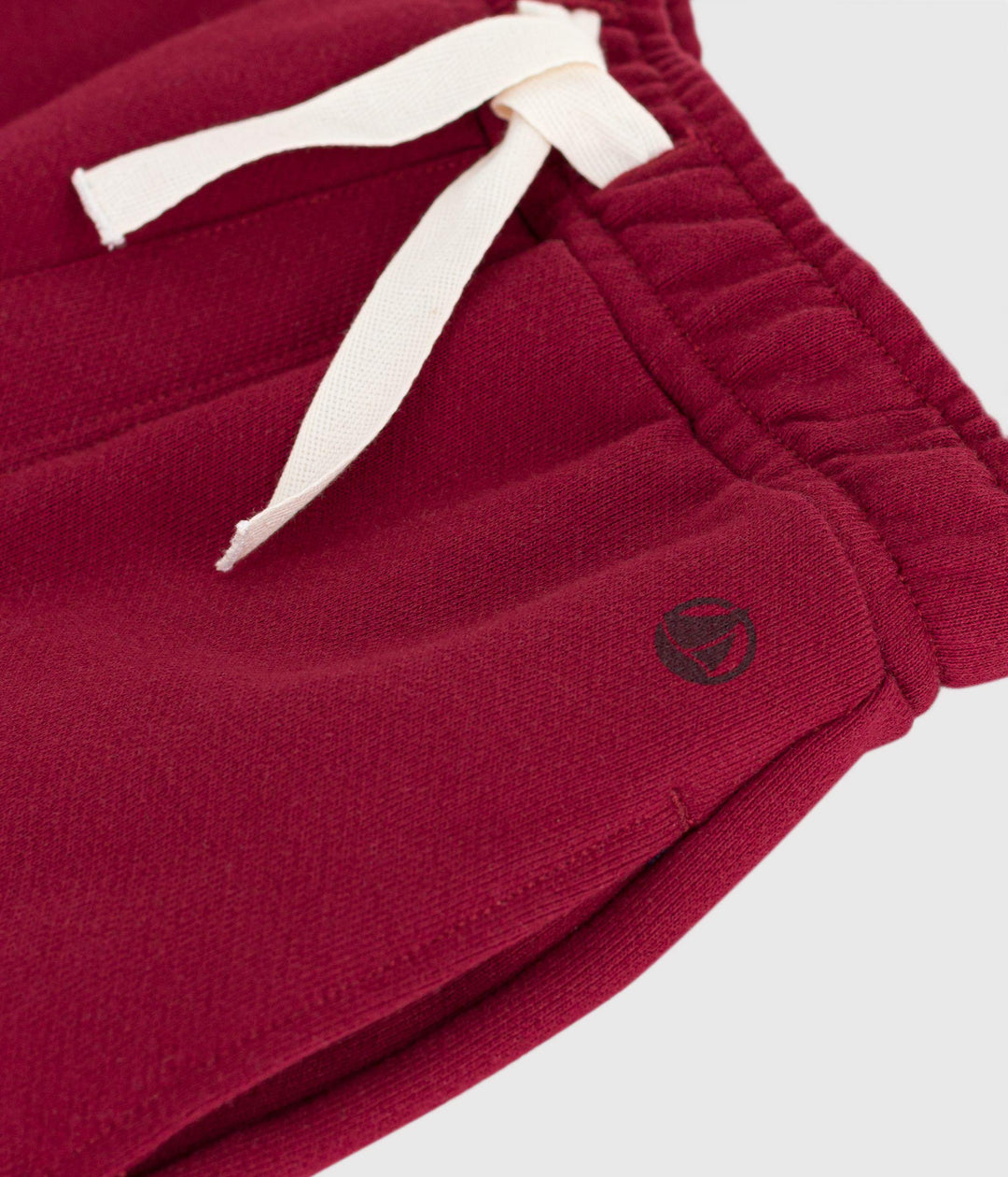 Joggers in cotone tinta unita bambina