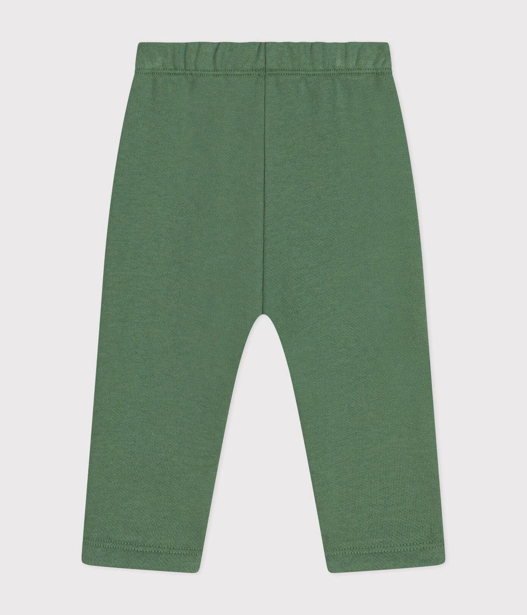 Joggers in cotone tinta unita neonato