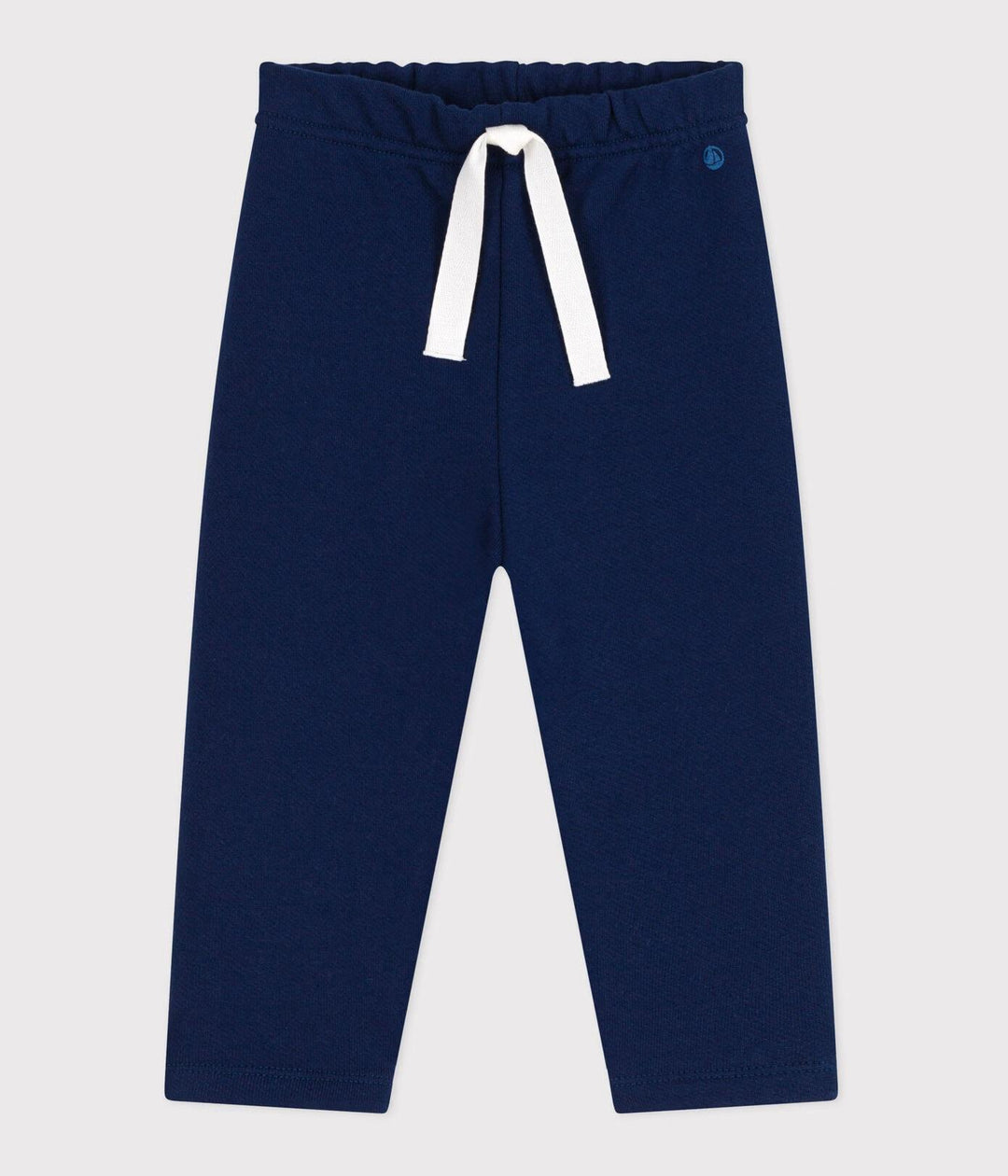 Joggers in cotone tinta unita neonato
