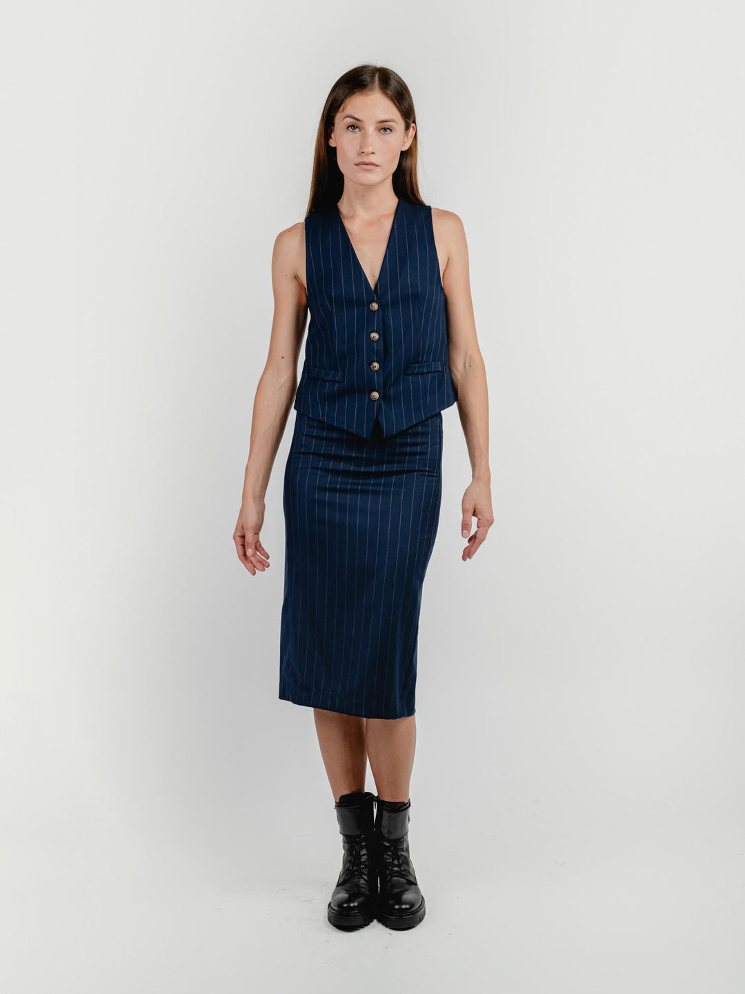 LONGUETTE GESSATO BLU
