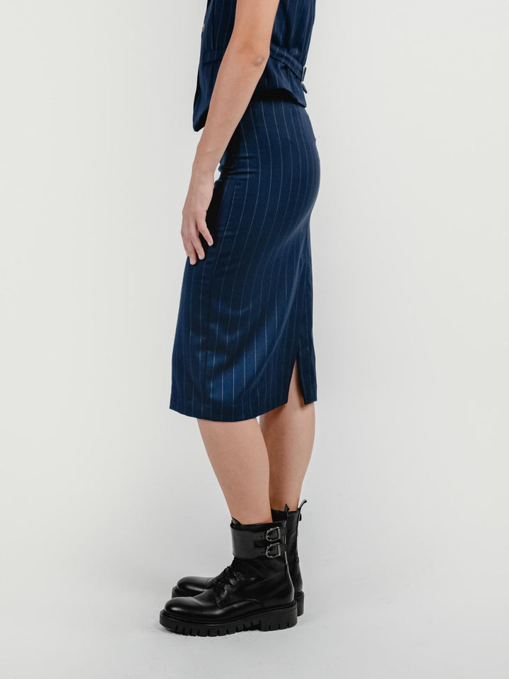 LONGUETTE GESSATO BLU