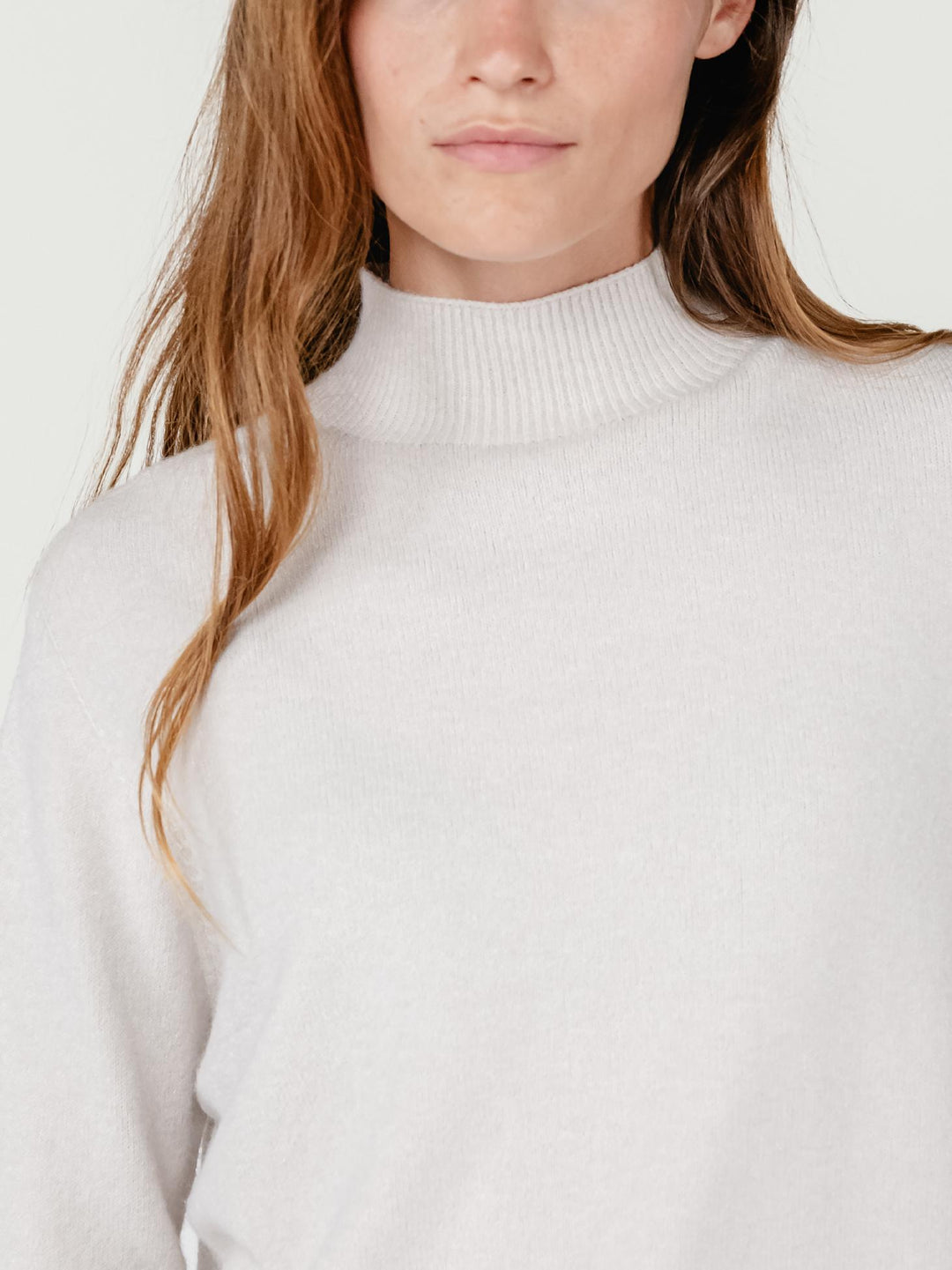 LUPETTO IN MAGLIA PANNA