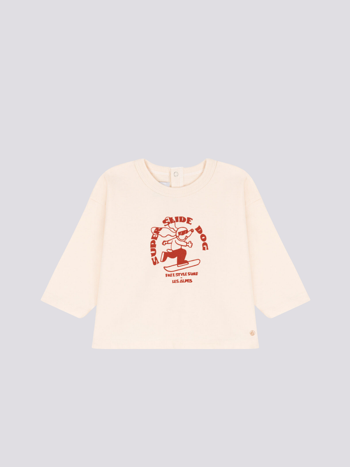MAGLIA A MANICHE LUNGHE IN JERSEY