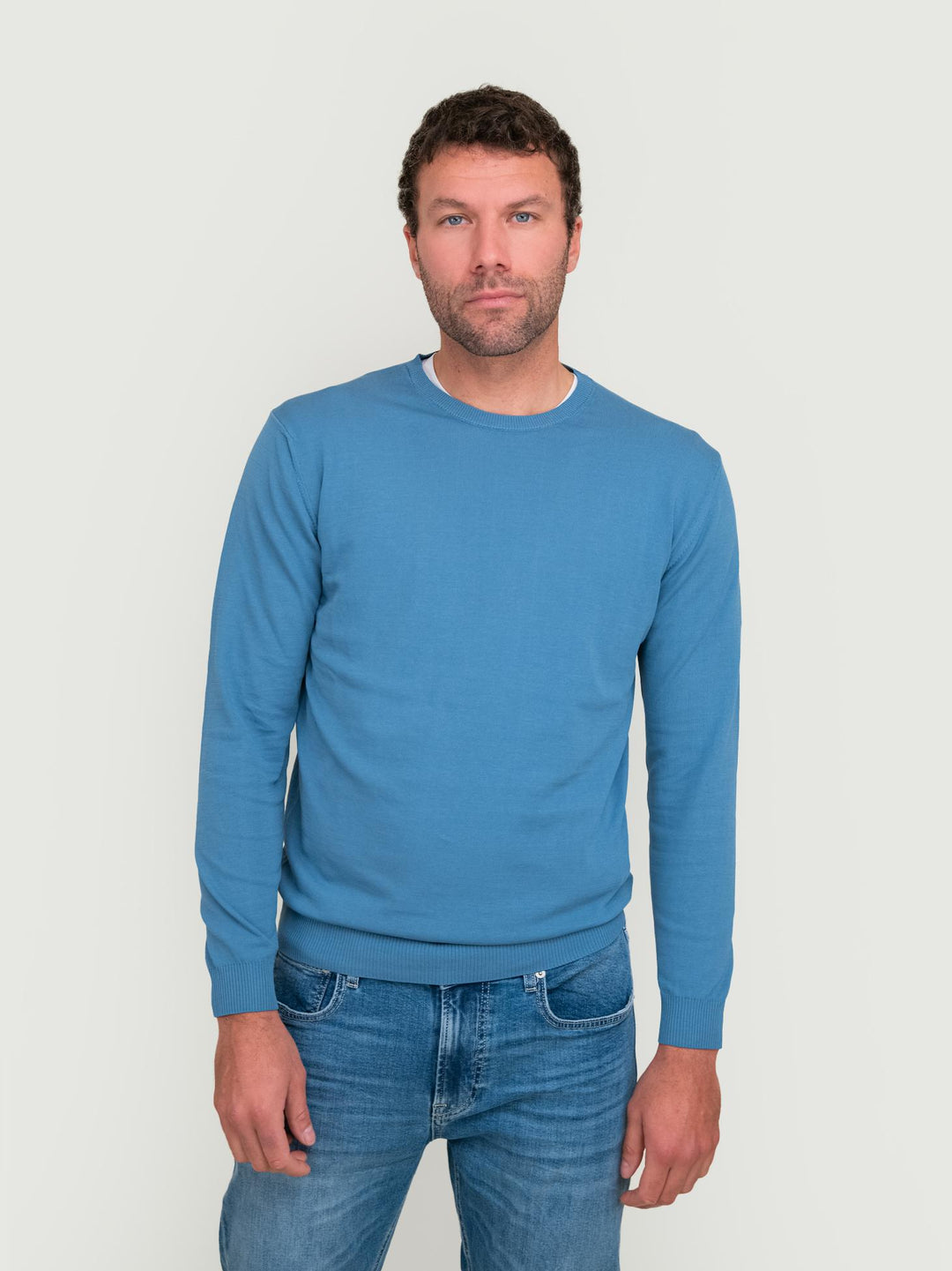 MAGLIA GIROCOLLO COLOR AVIATORE