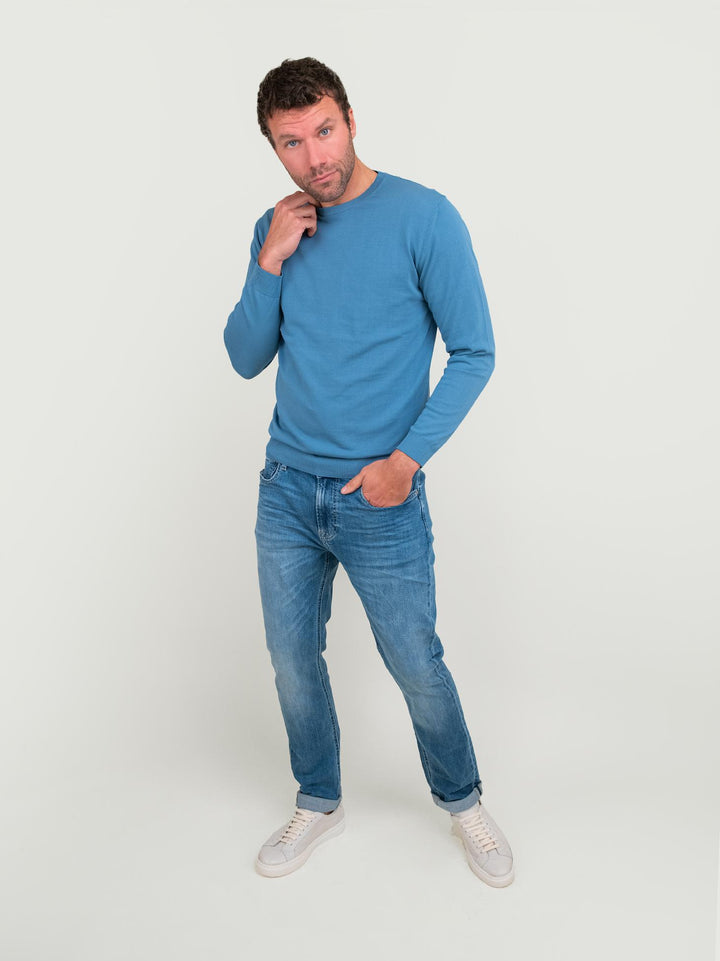 MAGLIA GIROCOLLO COLOR AVIATORE