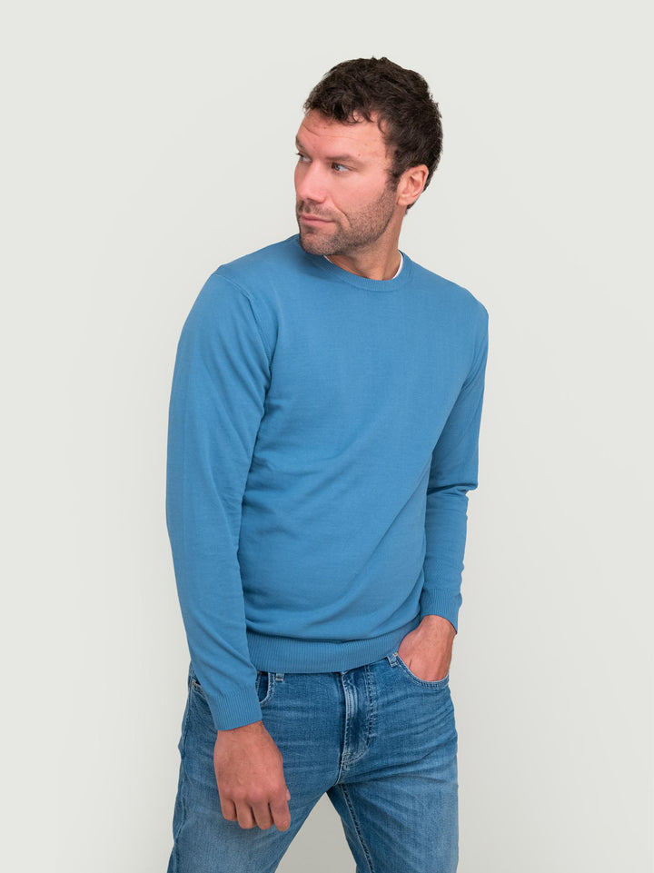 MAGLIA GIROCOLLO COLOR AVIATORE