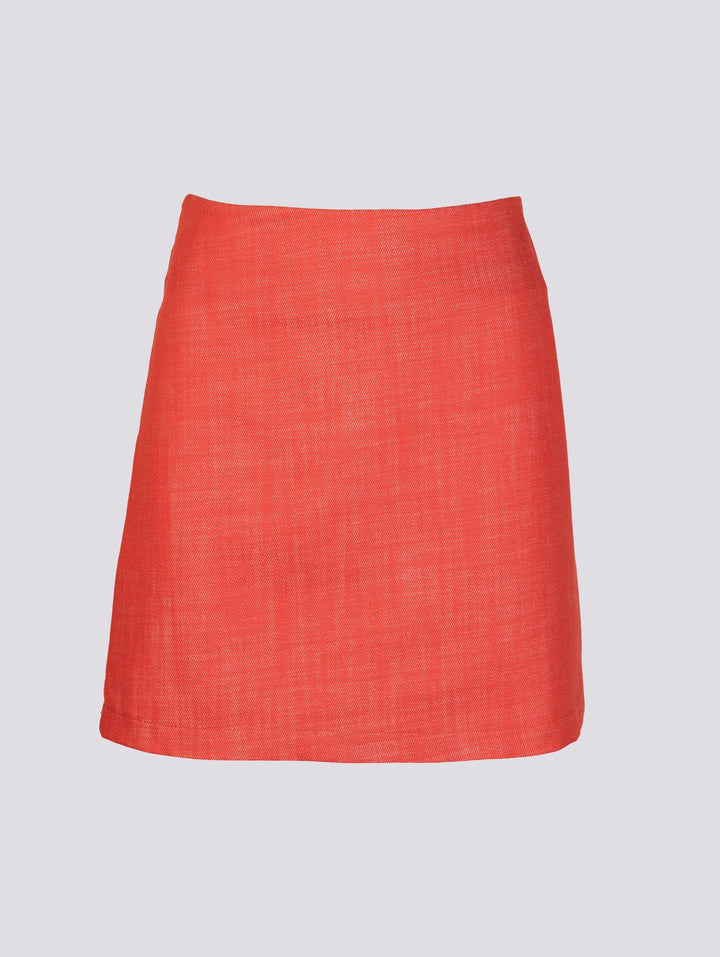 MINIGONNA IN COTONE