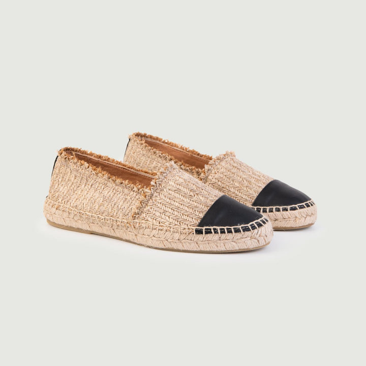 MOCASSINO ESPADRILLAS IN RAFIA NATURALE