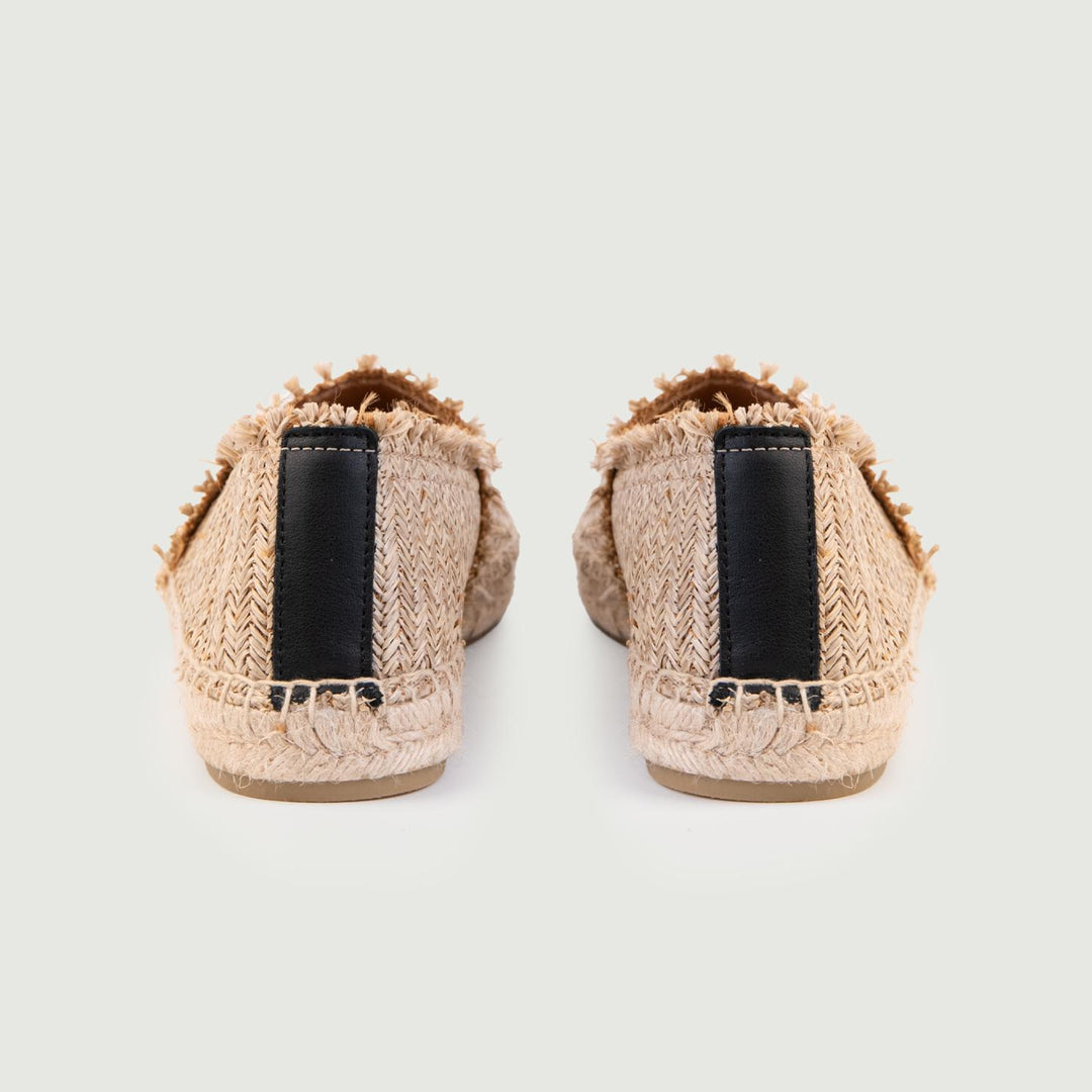 MOCASSINO ESPADRILLAS IN RAFIA NATURALE