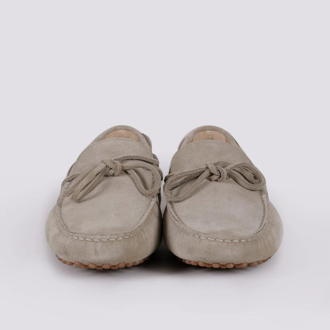 MOCASSINO IN CAMOSCIO CON GOMMINI