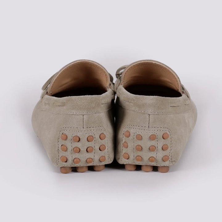 MOCASSINO IN CAMOSCIO CON GOMMINI