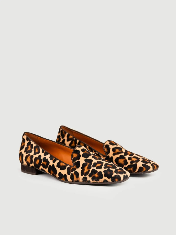 MOCASSINO IN CAVALLINO LEOPARDO