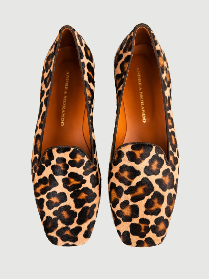 MOCASSINO IN CAVALLINO LEOPARDO