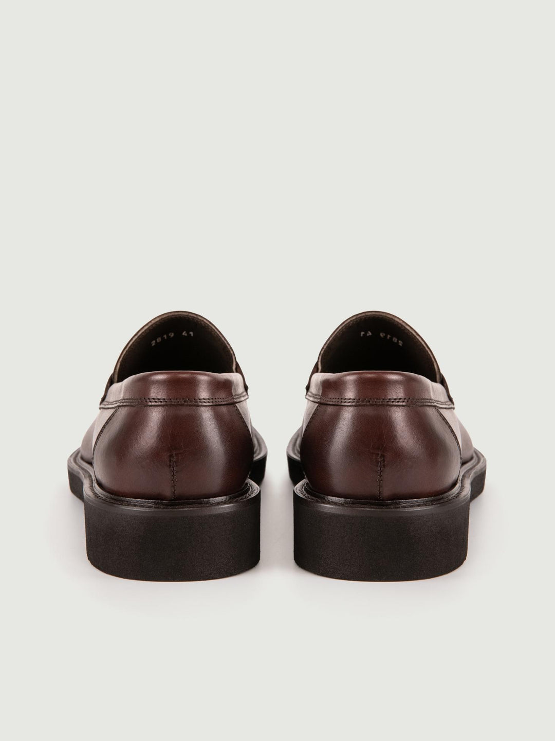 MOCASSINO PENNY IN PELLE MARRONE