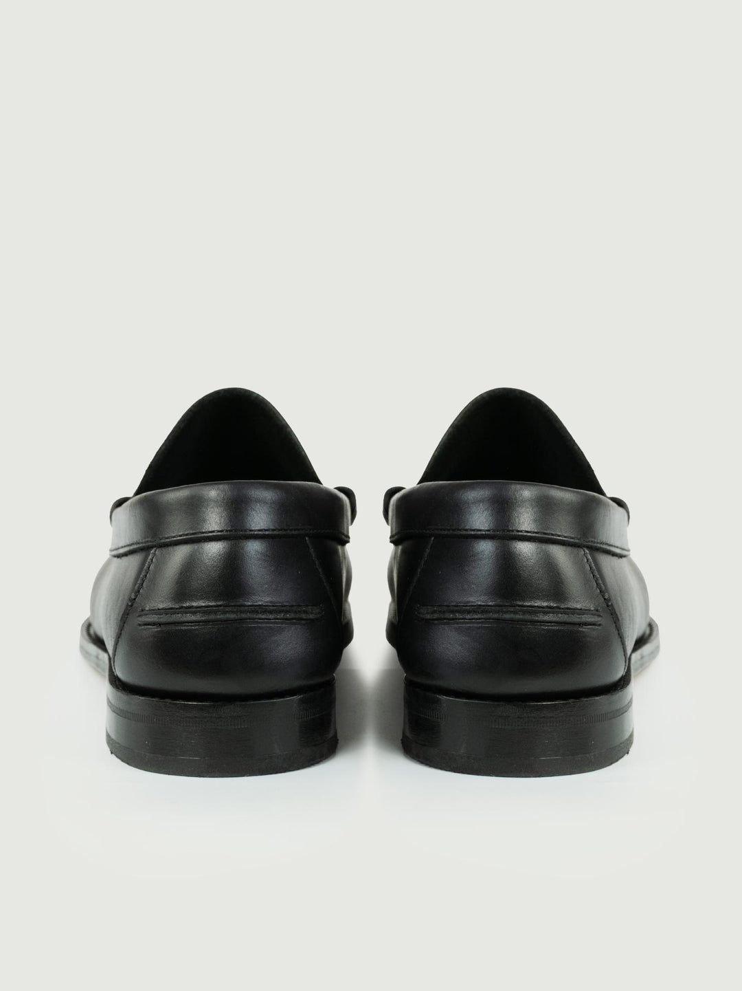 MOCASSINO PENNY IN PELLE NERA