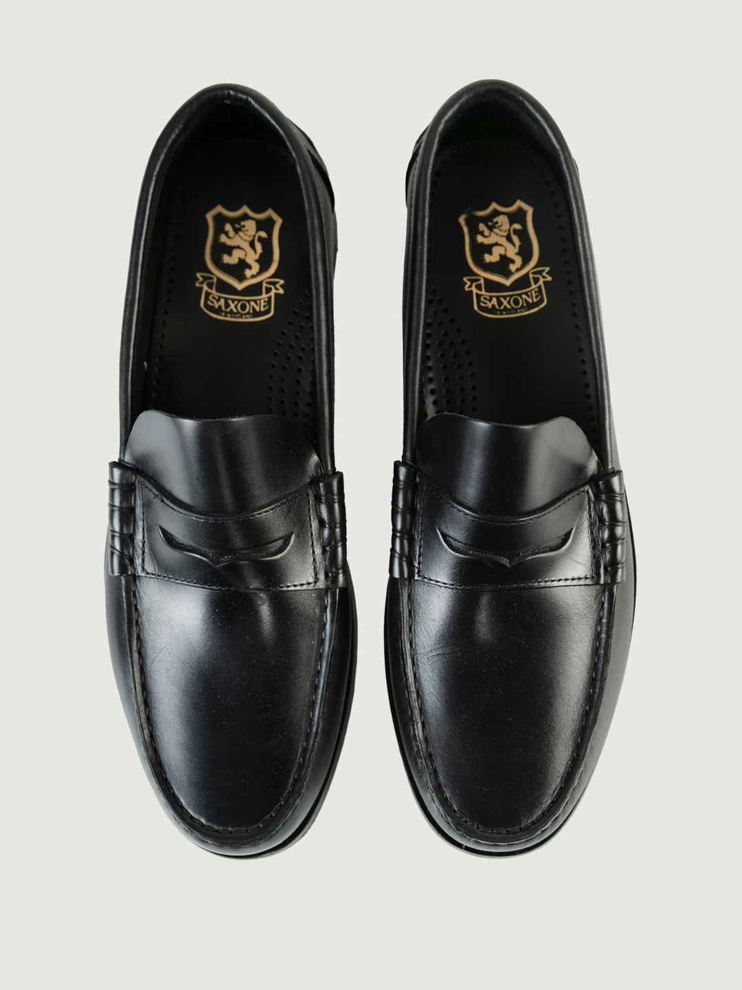 MOCASSINO PENNY IN PELLE NERA