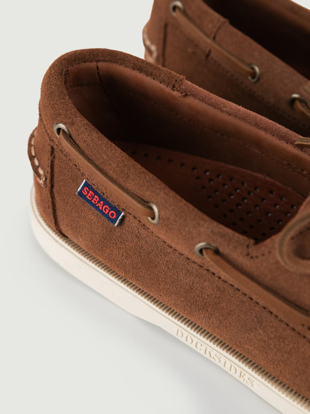 Mocassino da barca Portland Scamosciato marrone