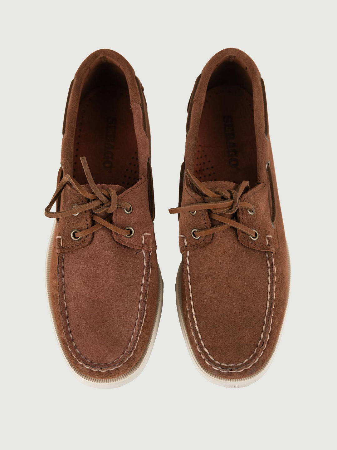 Mocassino da barca Portland Scamosciato marrone