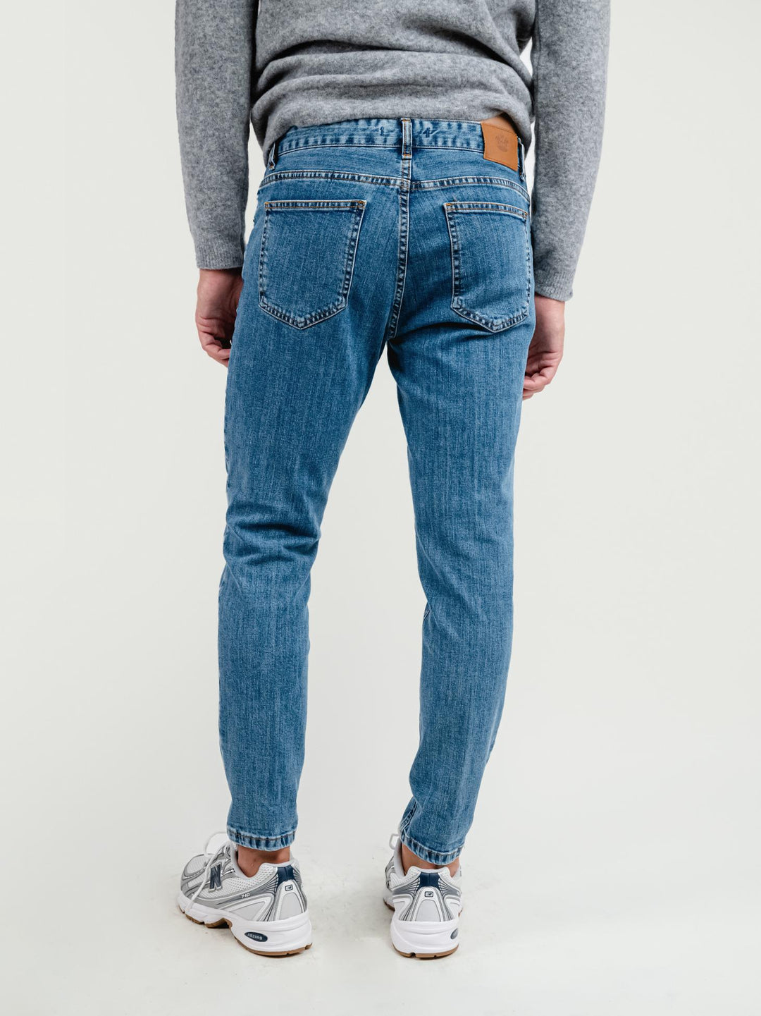 PANTALONE 5 TASCHE DENIM LAVAGGIO MEDIO