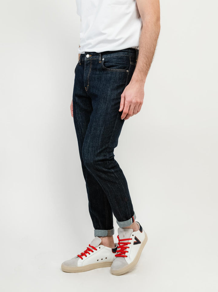 PANTALONE 5 TASCHE DENIM LAVAGGIO SCURO
