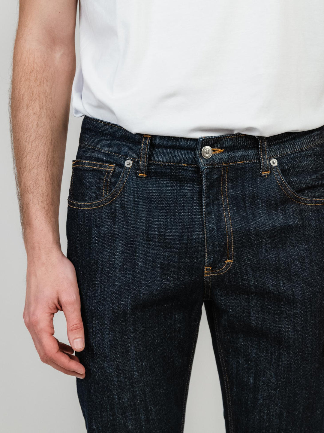 PANTALONE 5 TASCHE DENIM LAVAGGIO SCURO
