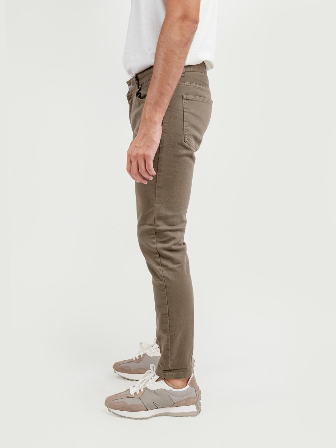 PANTALONE 5 TASCHE TORTORA