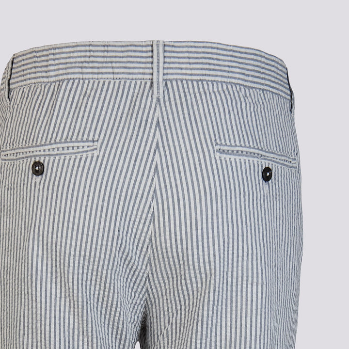 PANTALONE A RIGHE IN  COTONE CON COULISSE
