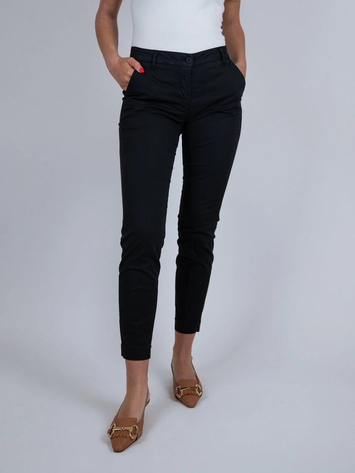 PANTALONE A SIGARETTA IN COTONE