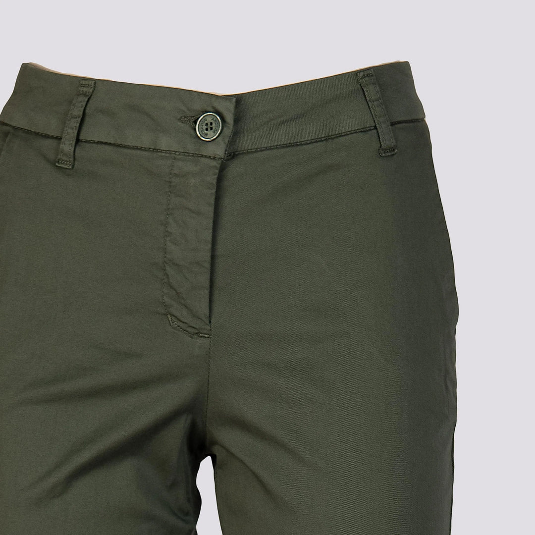 PANTALONE A SIGARETTA IN COTONE